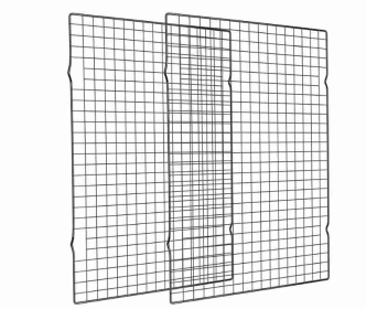 Cooling Racks for Cooking and Baking, 10" x 16" Baking Rack 2-Pack Heavy Duty Wire Cookie Rack for Cooking, Roasting, Grilling, Drying, Oven Safe