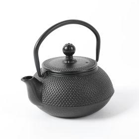HAWOK Cast Iron Teapot with Stainless Steel Infuser (600ml/20oz)