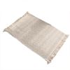 6PC 12inch*18inch Rectangular jute placemat, a natural and eco-friendly table protector, a must-have for any home or dining room.
