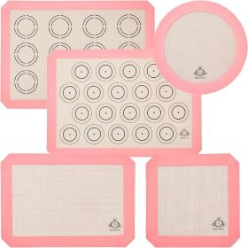 Silicone Baking Mats - Baking Mats for Cookie Baking Sheets - Reusable Silicone Pastry Pad for Oven - Nonstick