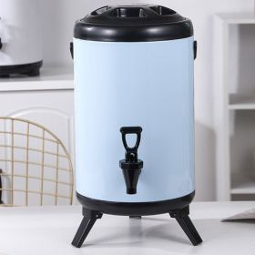 SOGA 10L Stainless Steel Insulated Milk Tea Barrel – Hot & Cold Beverage Dispenser with Faucet for Tea, Coffee, Juice, or Water, Ideal for Home, Café