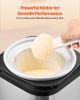 Ice Cream Maker, 2.11 Qt. Large Capacity, Electric Automatic Ice-Cream Machine, with Easy Operation & Cleaning, Stainless Steel Shell