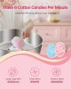 Commercial Cotton Candy Machine Sugar Floss Maker 1000W for Party Home Pink